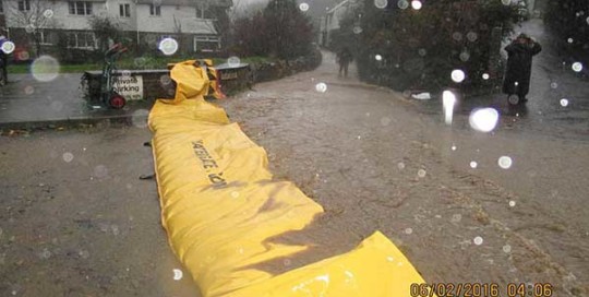 protection inondation quartier coulée de boue